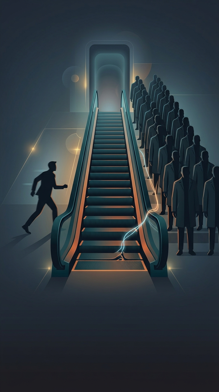 Why are transit engineers begging people to stop standing on the right and walking on the left on escalators?