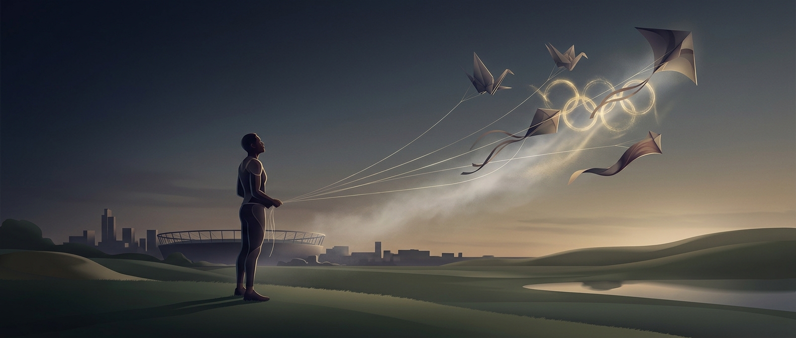 Kite flying was once an Olympic sport