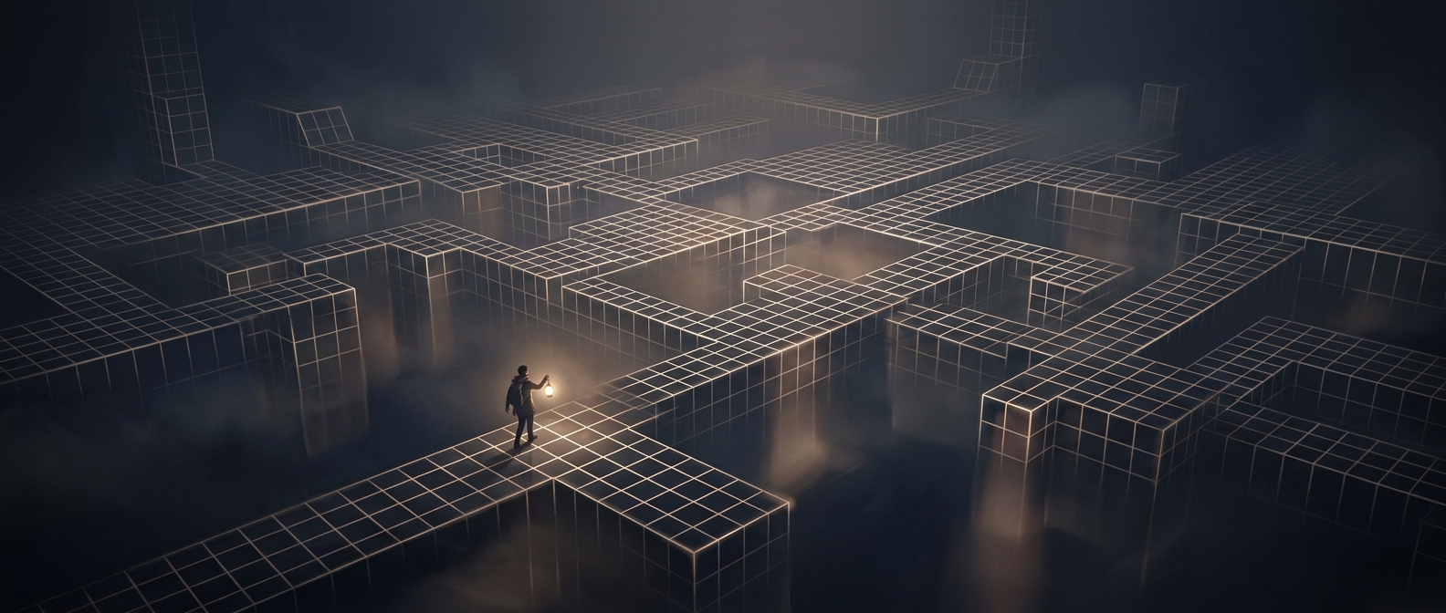Filling out a massively complicated grid of intersecting words using terribly vague clues