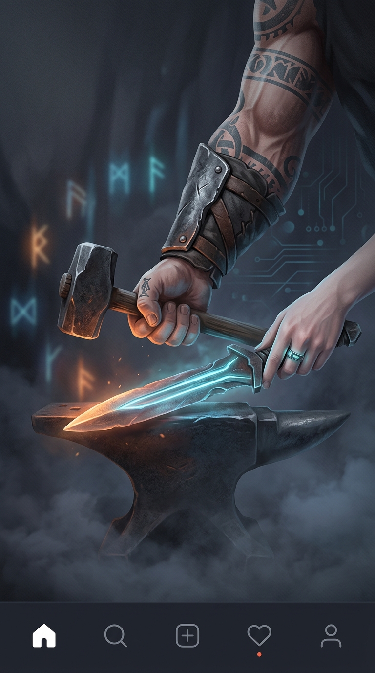 How did Viking blacksmiths accidentally invent a highly lethal form of primitive steel without realizing the science?