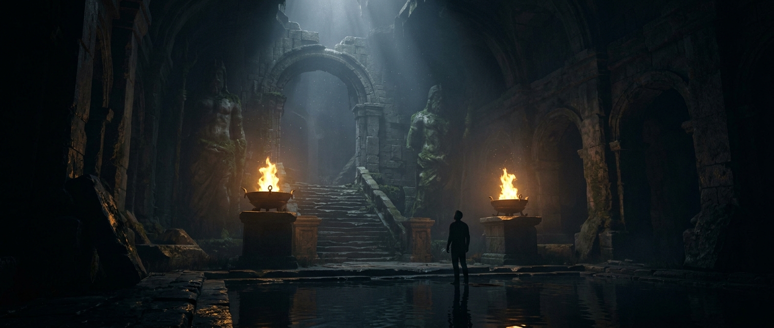 Why ancient ruins in games never run out of fire