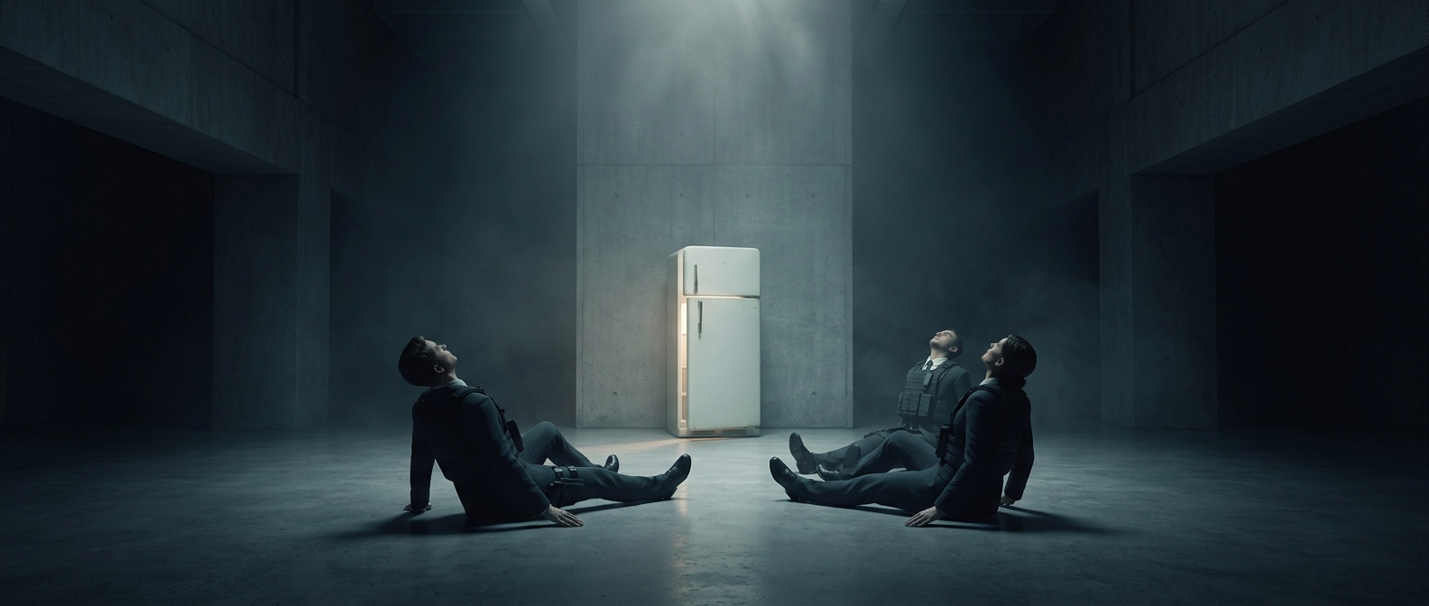In Control, looking away from a fridge can kill you