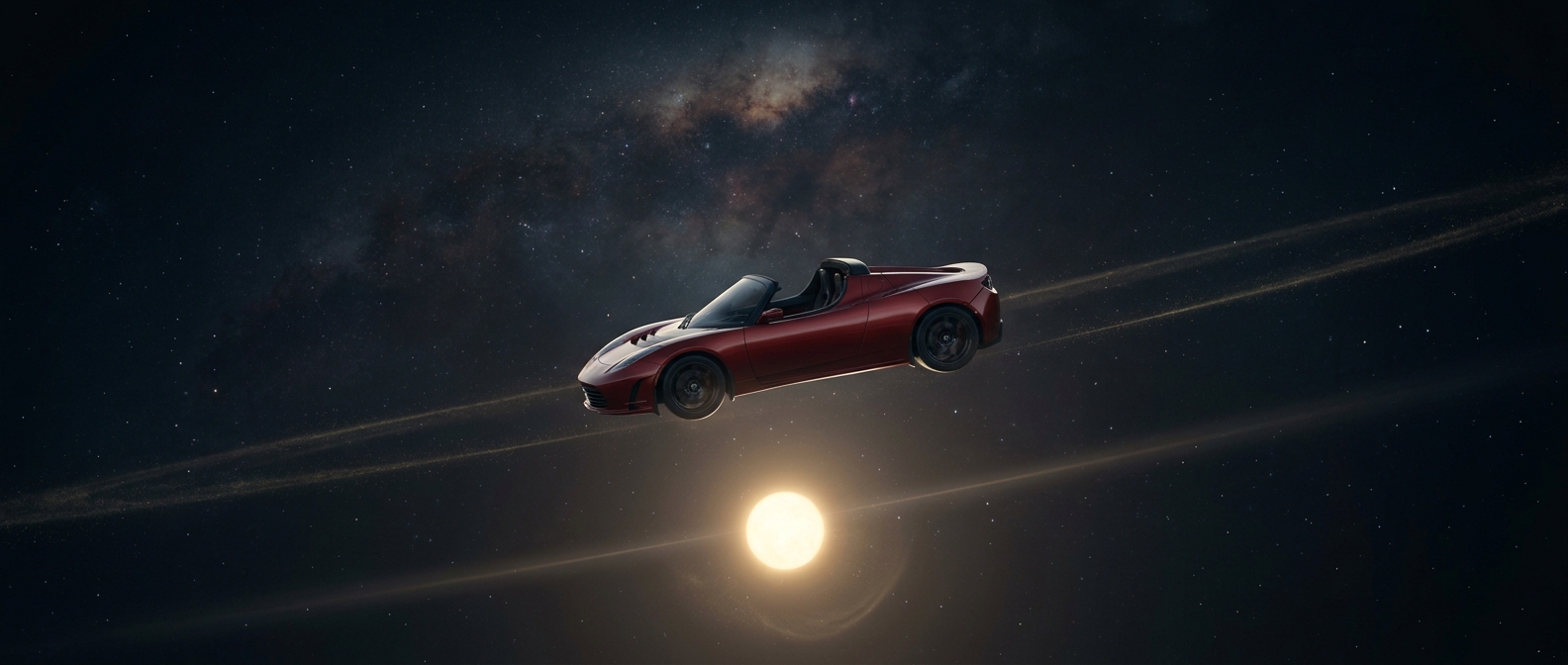 Why Elon Musk sent a Tesla into space