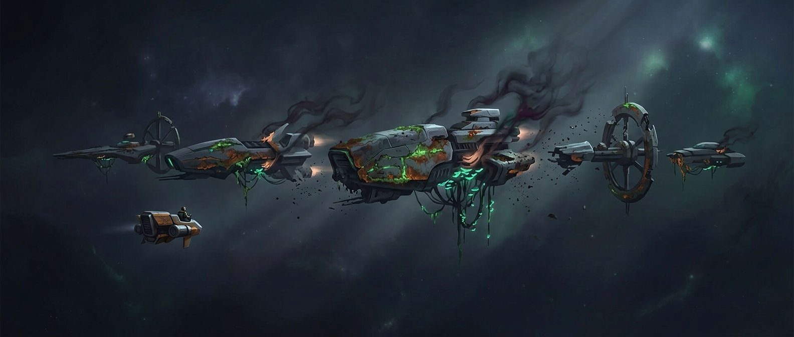 Star Realms trade rows suffer market rot