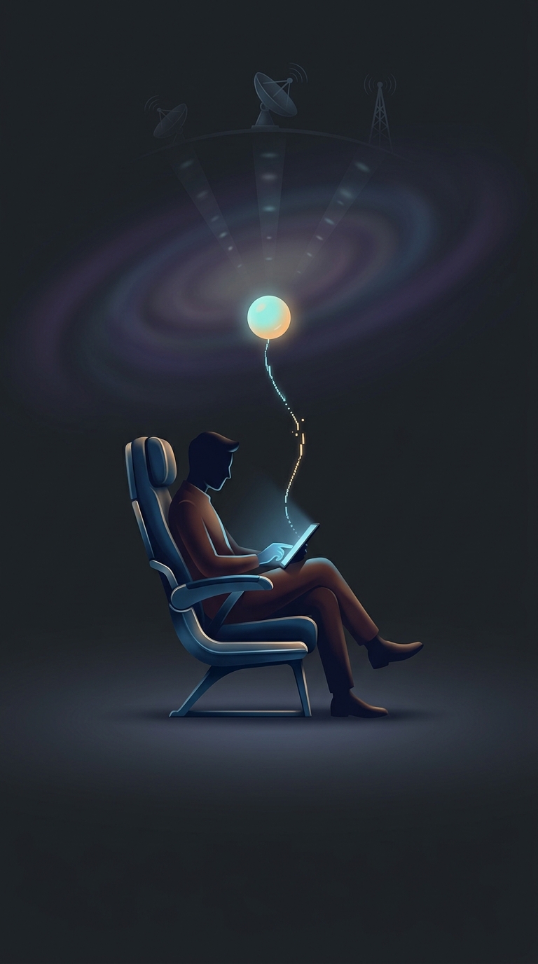 In-flight Wi-Fi providers charge exorbitant rates for service by utilizing a network of satellites or ground-based towers to beam a terribly weak internet connection to your seat.