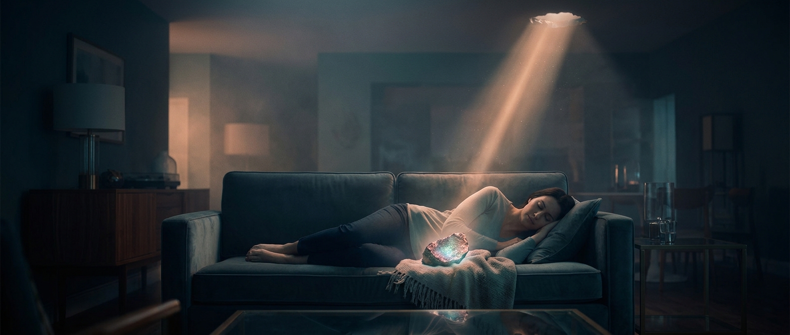 The woman who was hit by a meteorite in her sleep