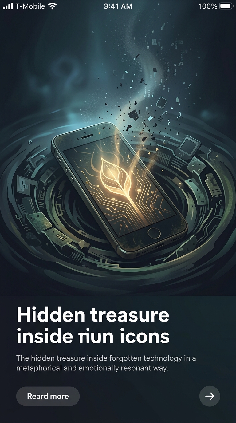 What hidden treasure is quietly sitting inside the obsolete smartphones forgotten in your junk drawer right now?