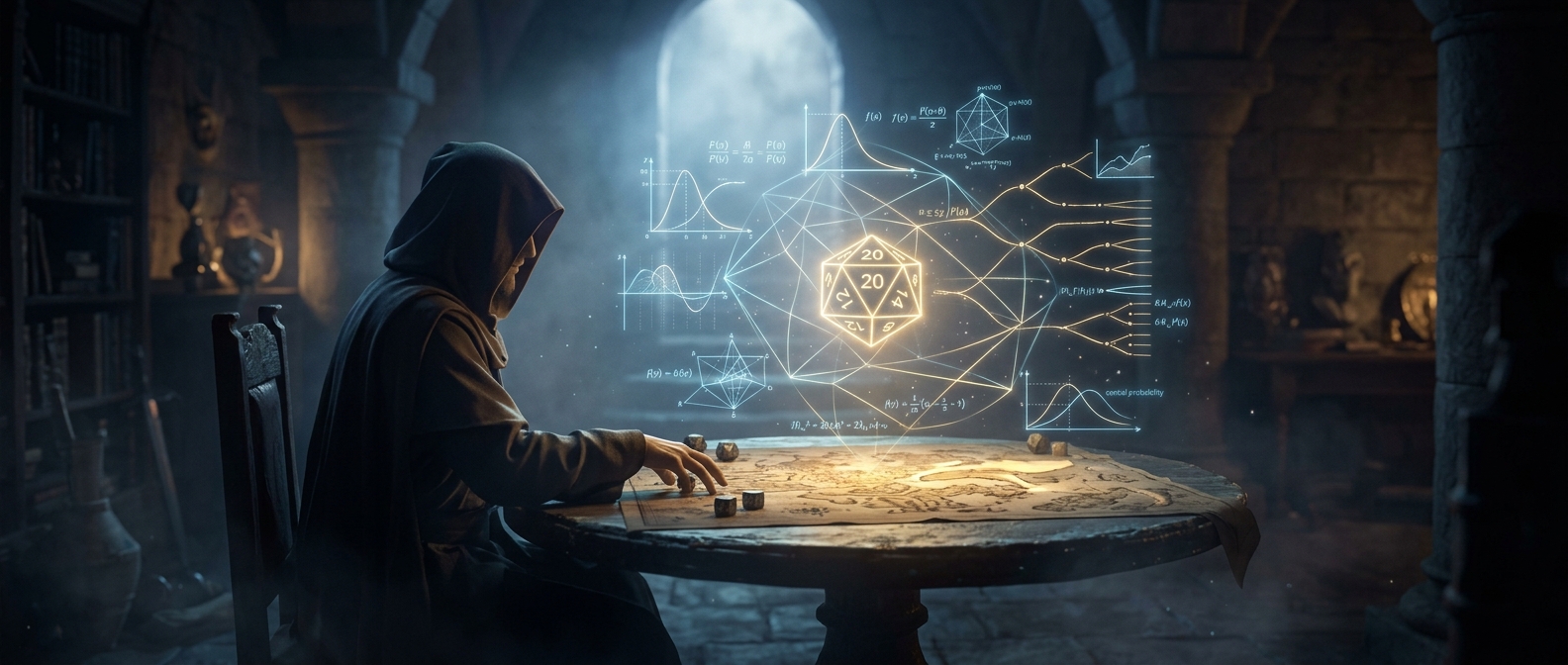 Roleplaying campaigns require complex probability math