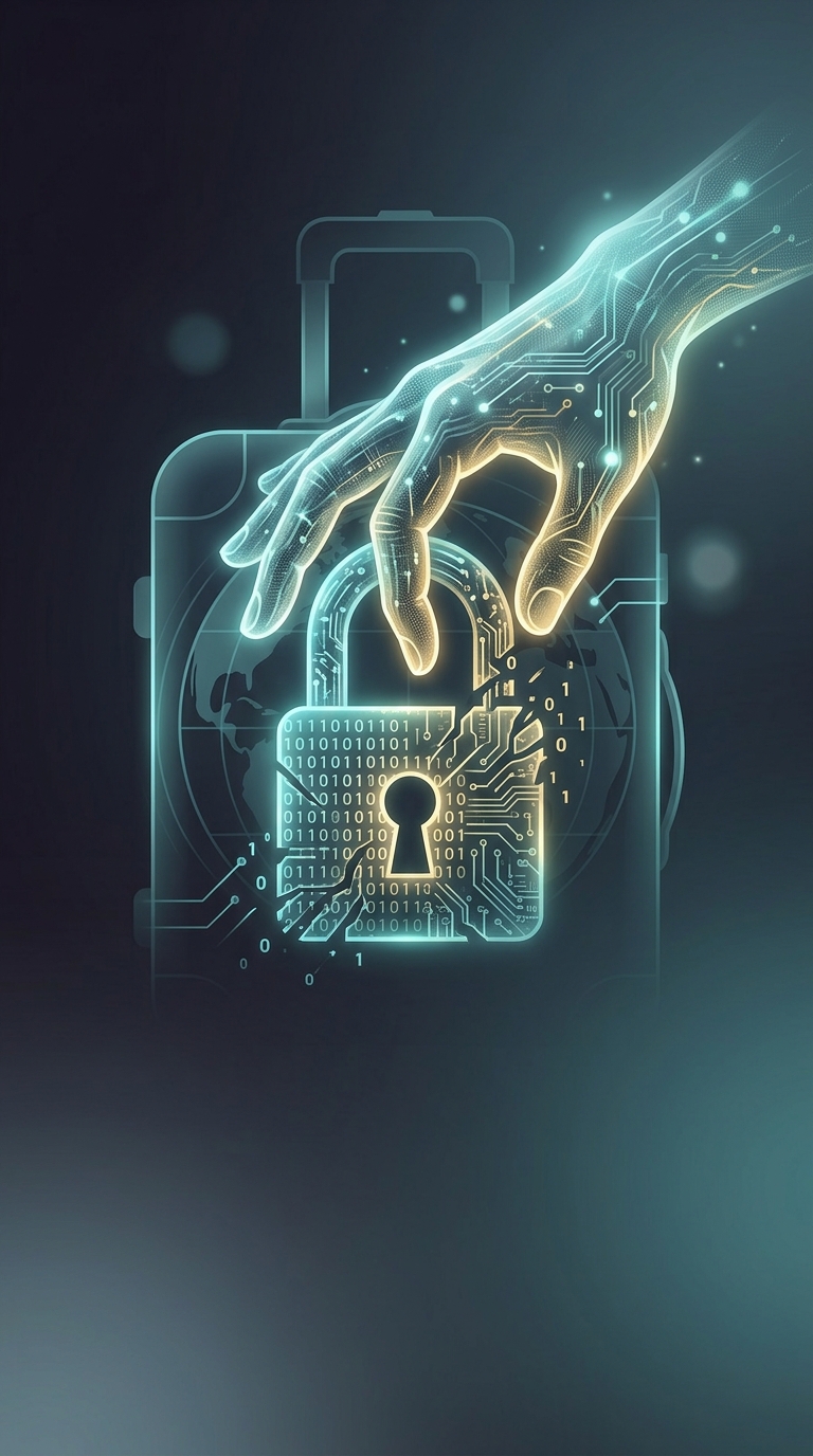 What is the dark, slightly unsettling reality behind buying a TSA-approved padlock for your luggage?