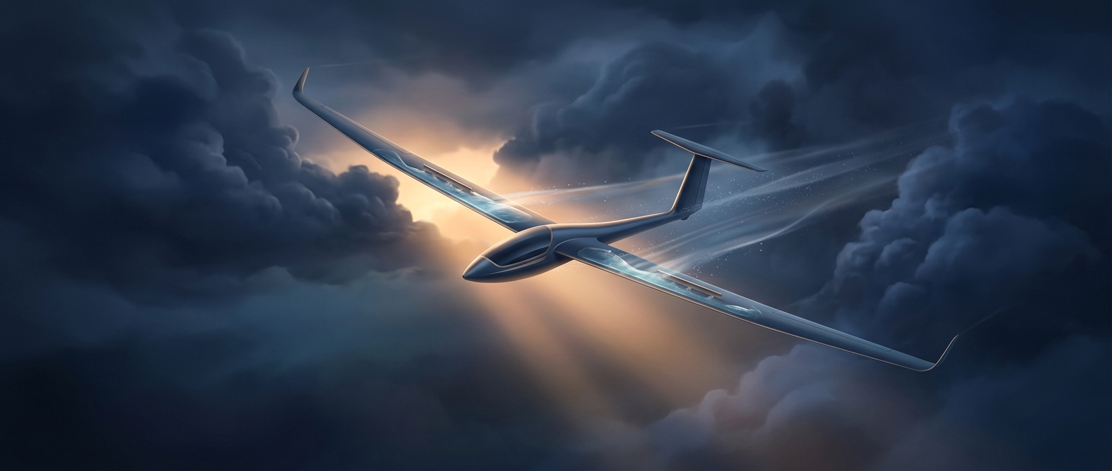 Why gliders carry water they later dump