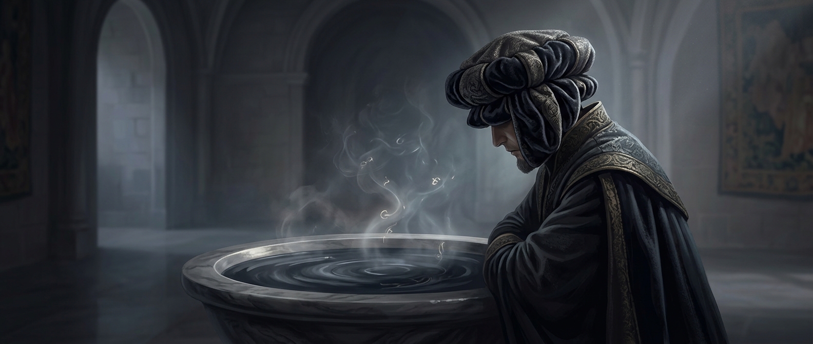Royal scryer hid his mutilated ears under a cap