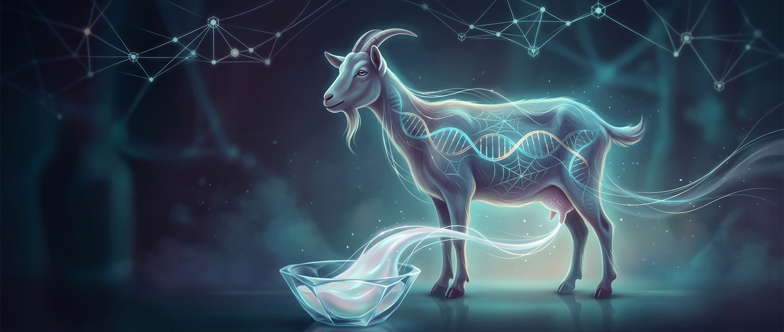 The goats that produce spider-silk proteins