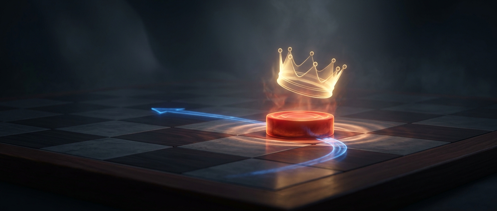 Crowning checkers grants the basic ability to move backward
