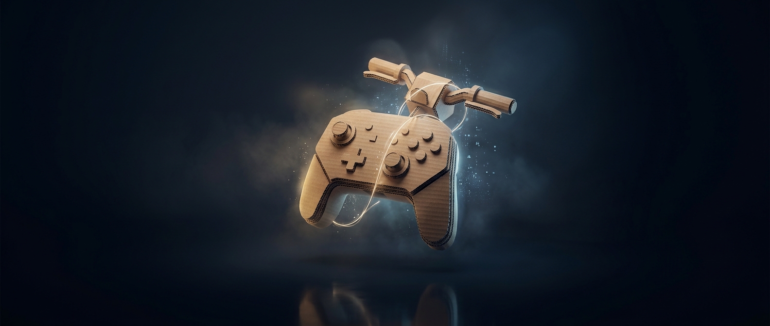 Nintendo Labo peripherals were literal cardboard