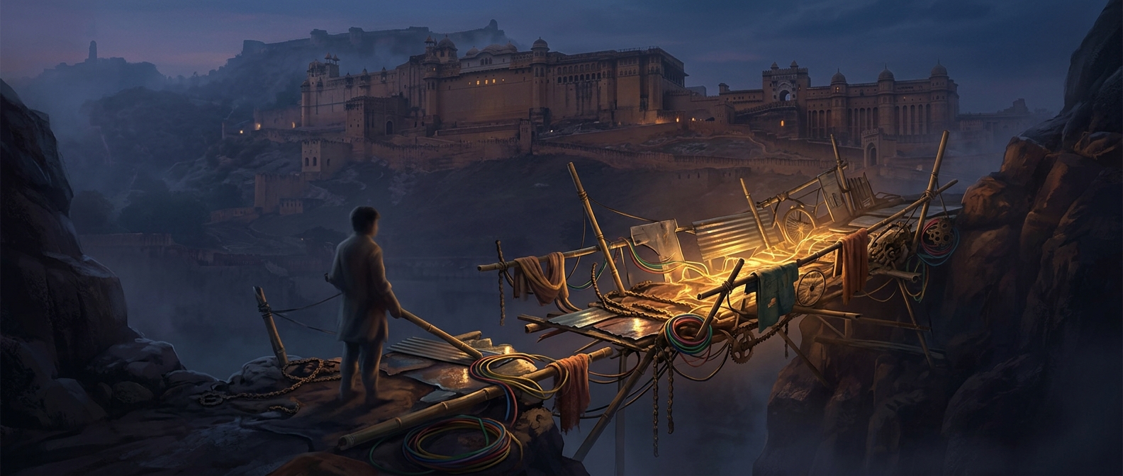 Indian problem solving relies on chaotic ingenuity