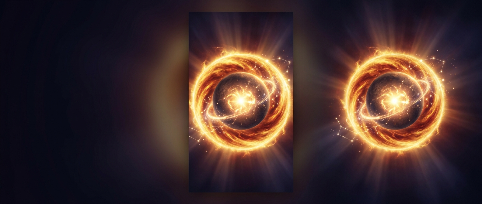 Cazimi occurs when a planet rests perfectly inside the suns fiery rays which allegedly grants it magical superpowers