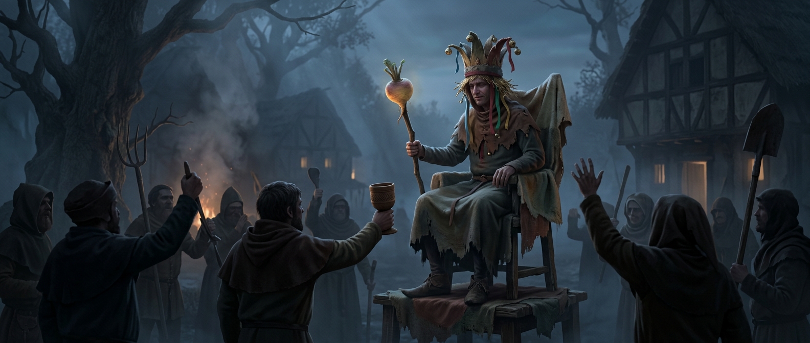 When communities crowned a holiday fool king