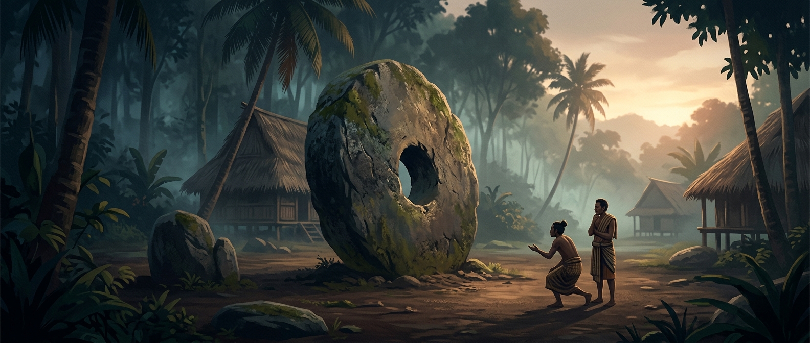 On Yap, money can be too heavy to move