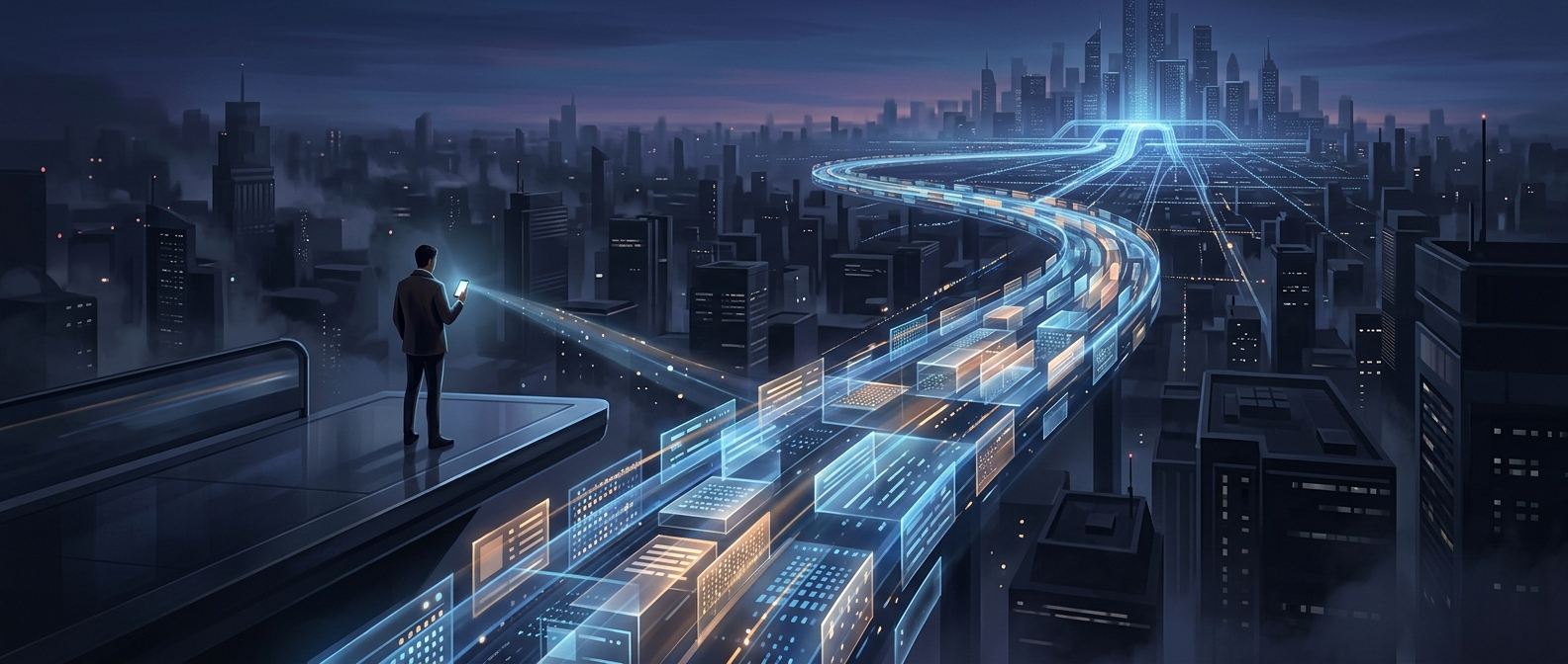Digital phone transport relies on text based web requests