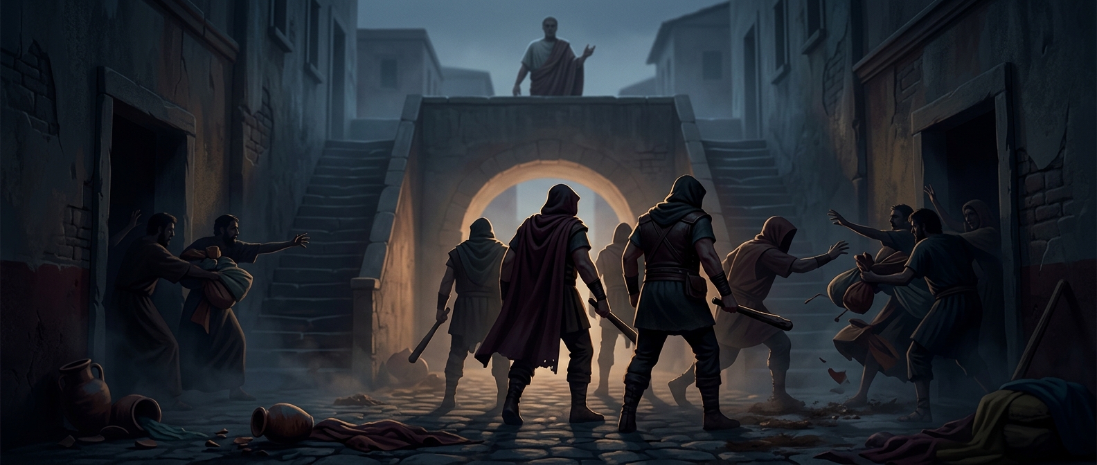 Ancient Rome outsourced evictions to street gangs