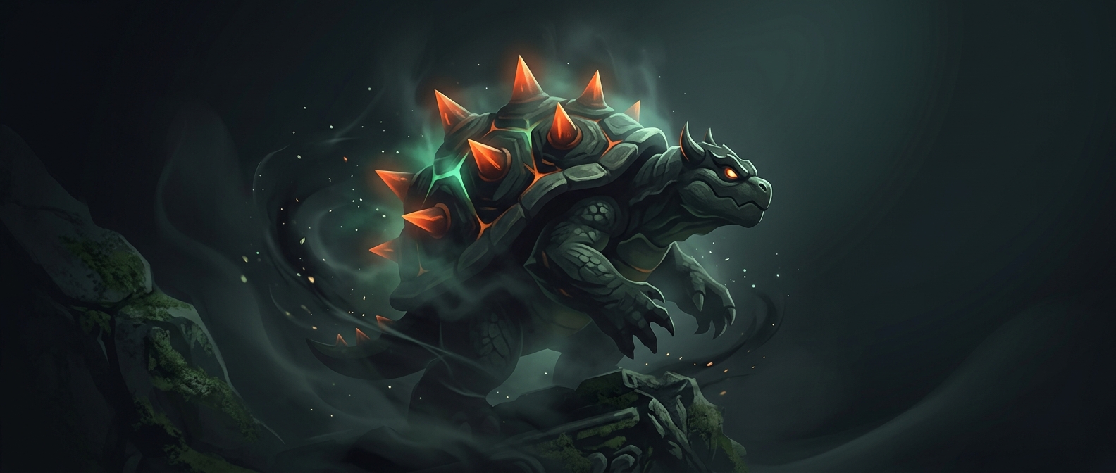 Bowser is technically a magical turtle with spikes