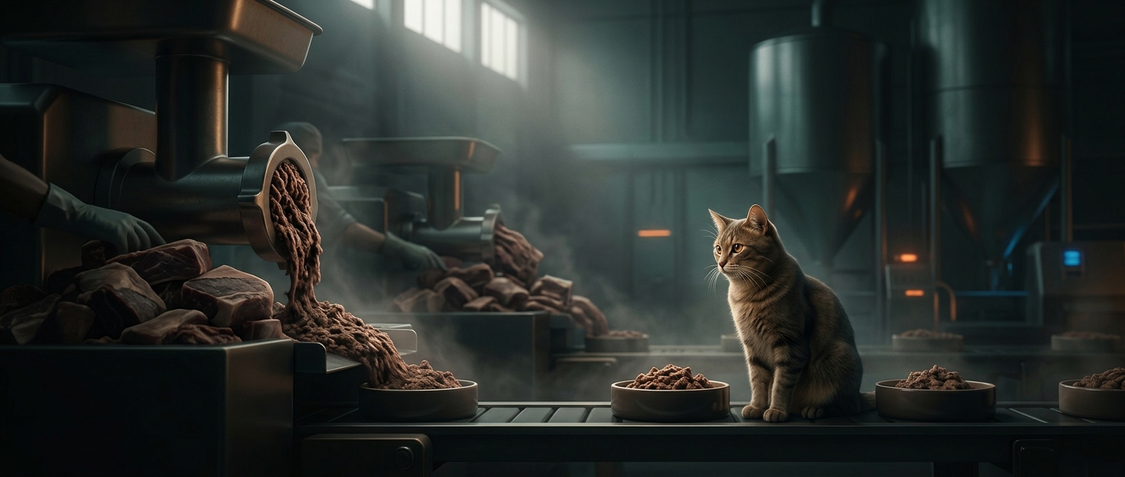 What really goes into commercial pet food