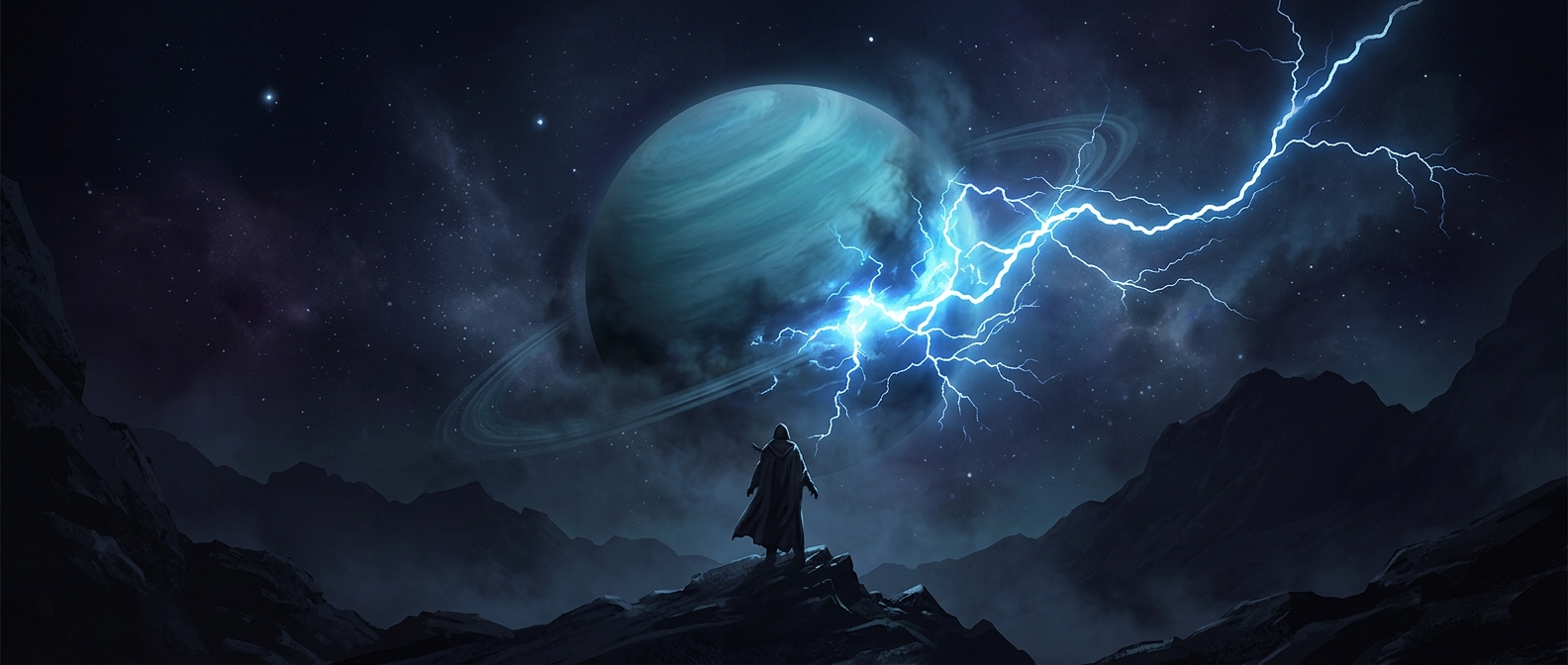 Uranus triggers sudden electric chaos