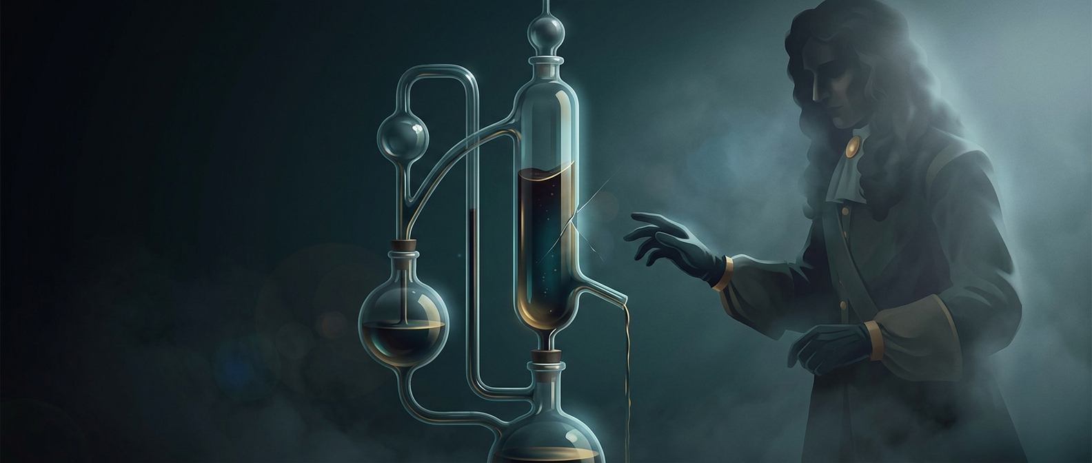 Boyle's magical flask was an illusion