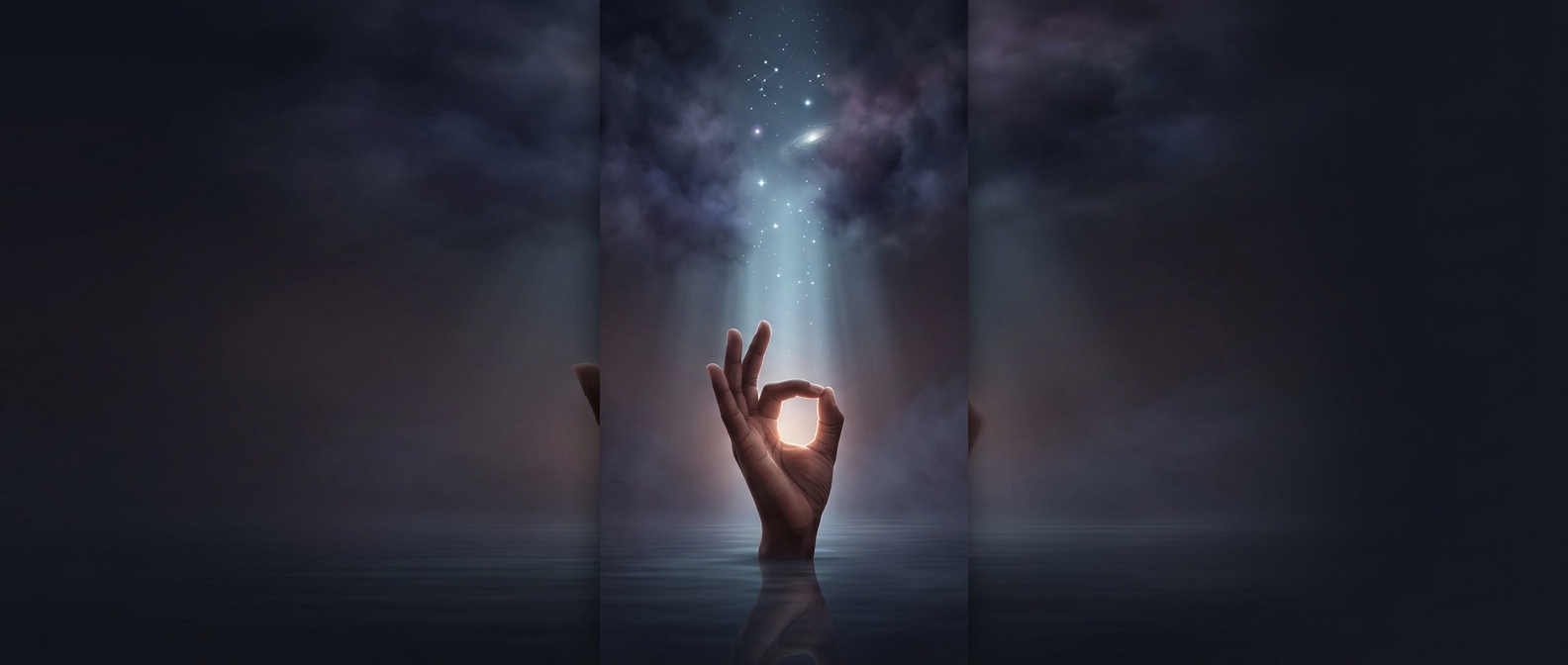 The Gyan mudra is said to bring insight by touching your index finger to your thumb