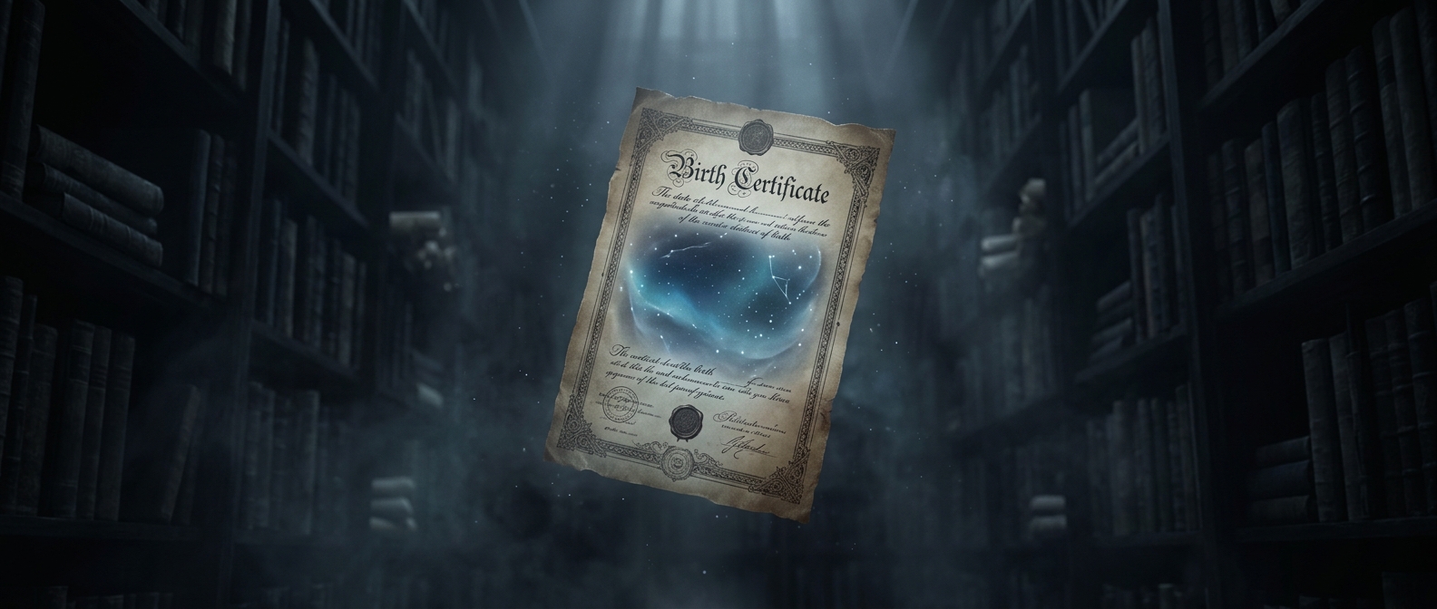 Most birth certificates lack timestamps