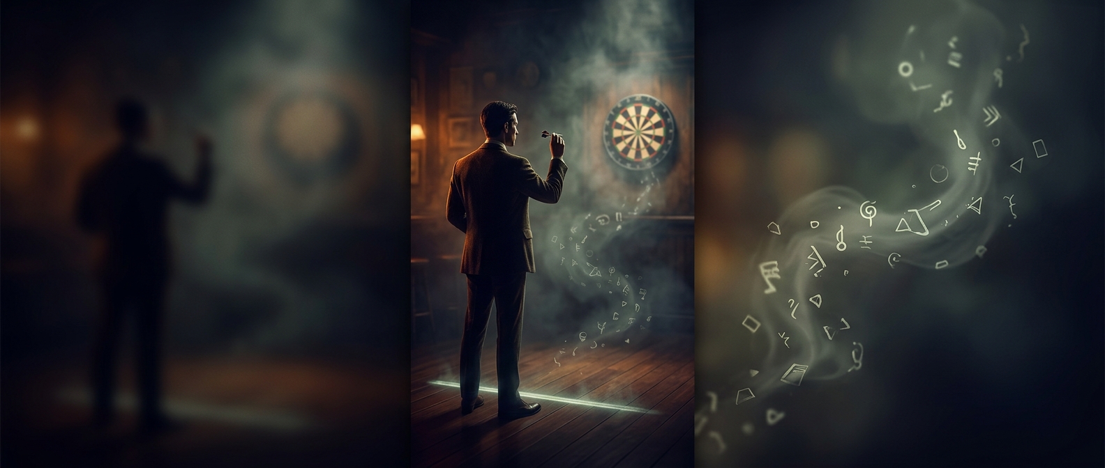 Why the darts line is called an oche