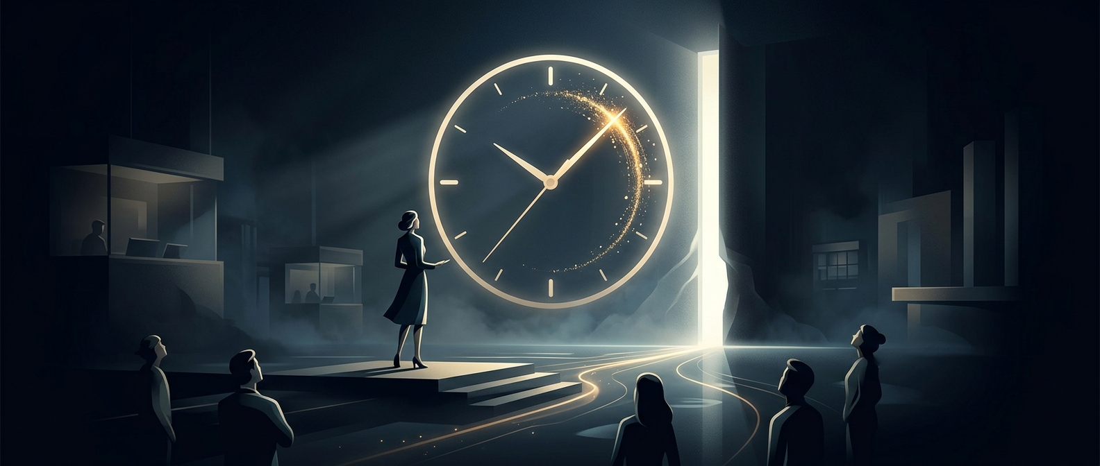 Why TV studio clocks run fast