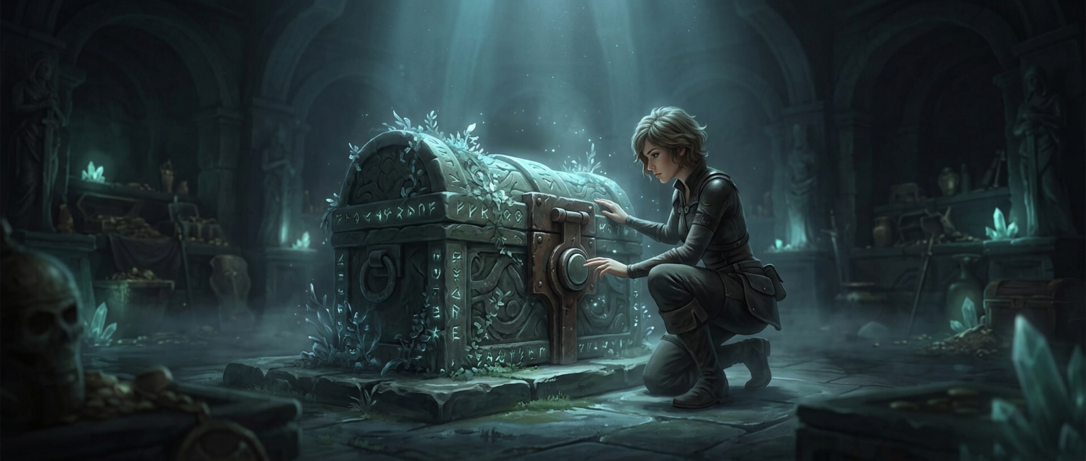 Why you mash buttons while a chest opens