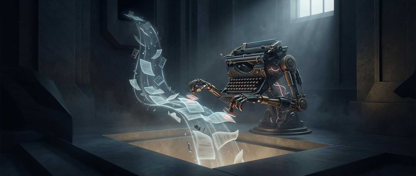 The robot typewriters that billed Memphis for trash