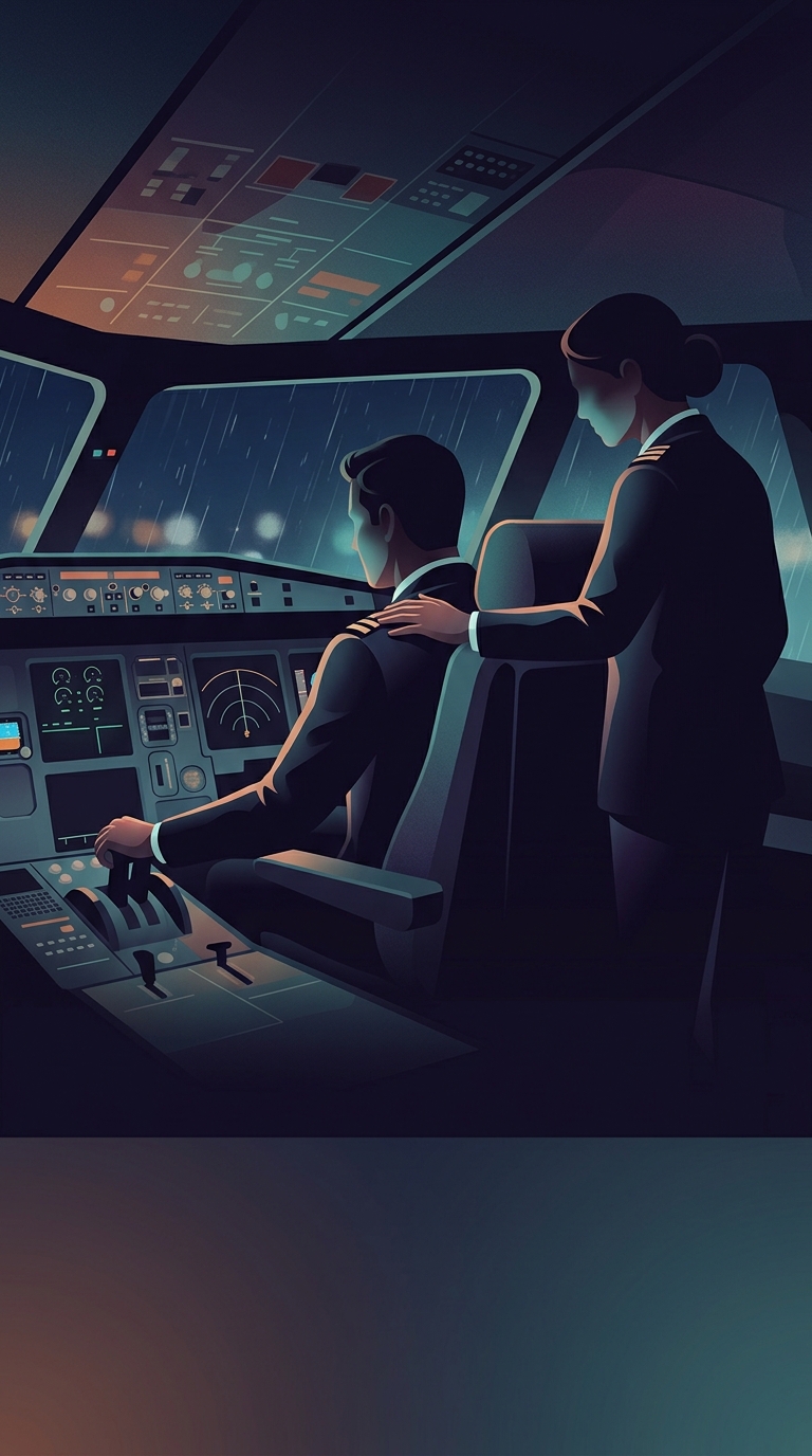 Many passengers assume the co-pilot is just a highly trained assistant. What is the actual reality of the cockpit?