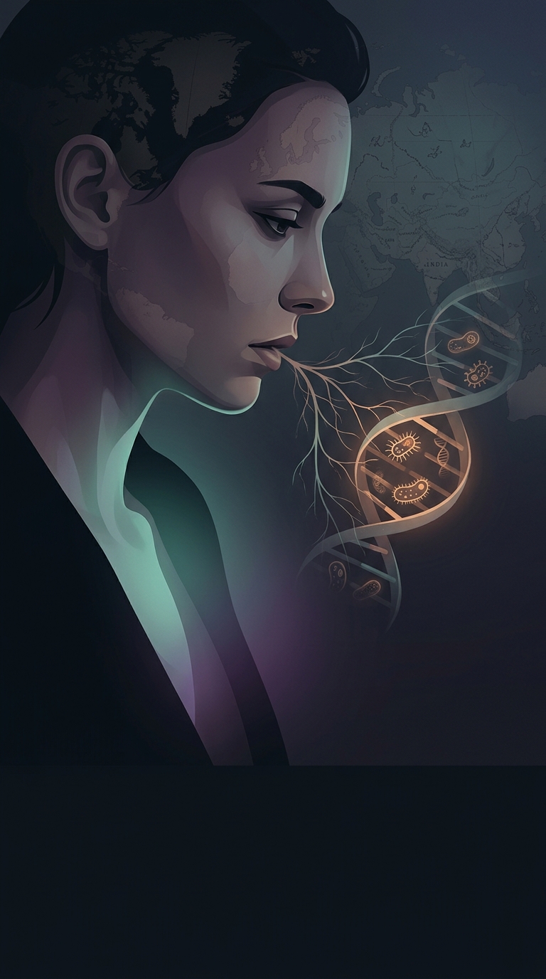 Beyond modern romance, what cold, evolutionary biological function does kissing on the lips actually serve?
