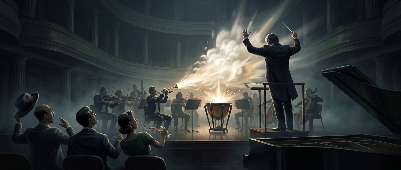 Haydn wrote a symphony that could wake the audience