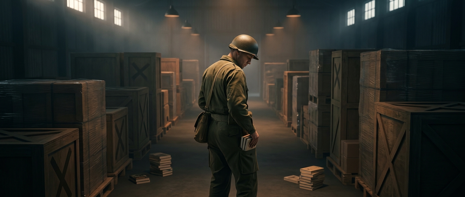 The wartime paperback made for soldiers' pockets
