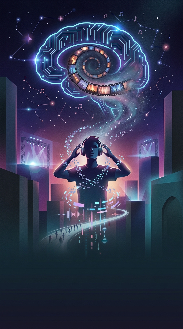 Why do superfans often experience total amnesia after attending a highly anticipated massive pop concert?