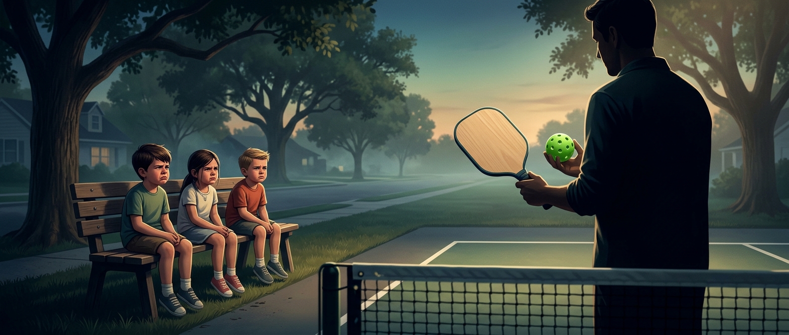 Pickleball began with bored children