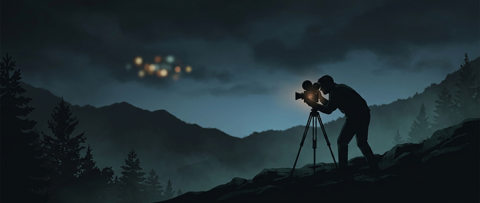 Blurry camera footage sustains entire alien theories