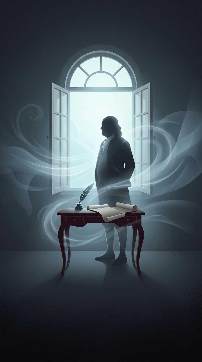 Benjamin Franklin firmly believed in the intense medical benefits of what he called an air bath, which was really just his fancy intellectual excuse for sitting completely naked in front of his open windows.