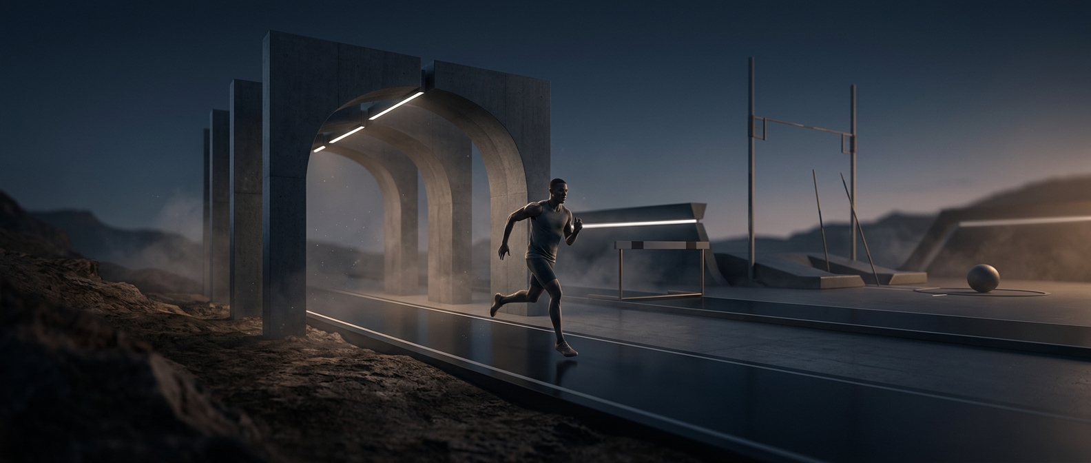 Modern decathlons require extreme physical versatility