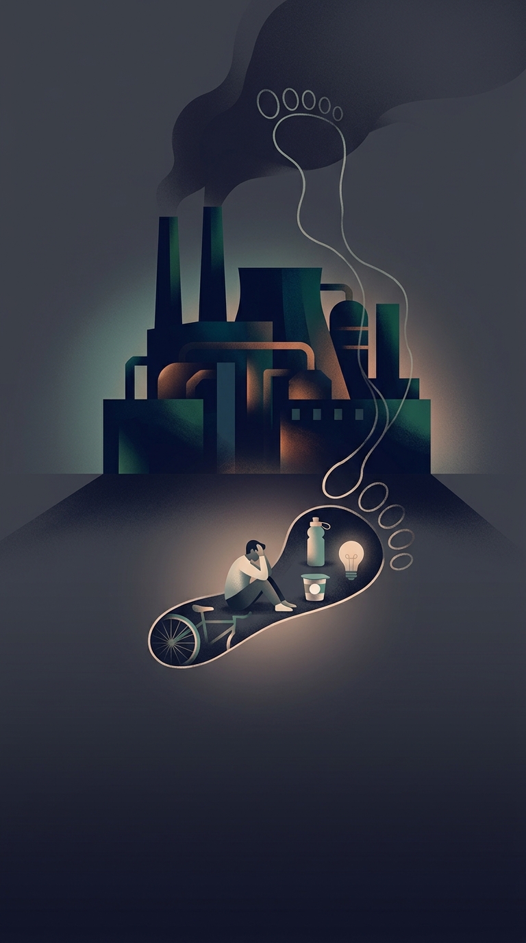 British Petroleum hired the massive public relations firm Ogilvy and Mather in two thousand four to aggressively popularize the concept of a personal carbon footprint to shift the blame for climate change.