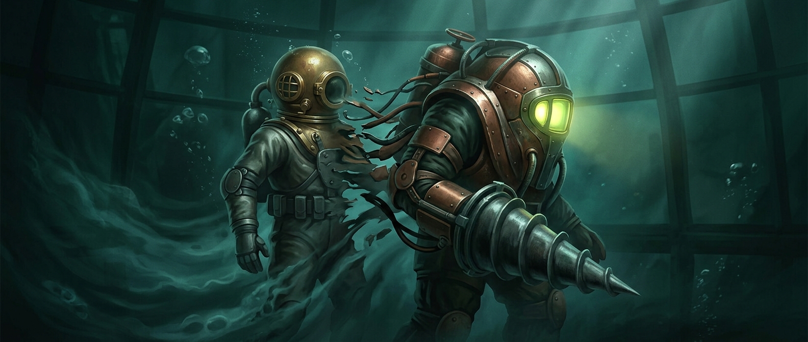 Big Daddy’s terrifying design came from diving suits