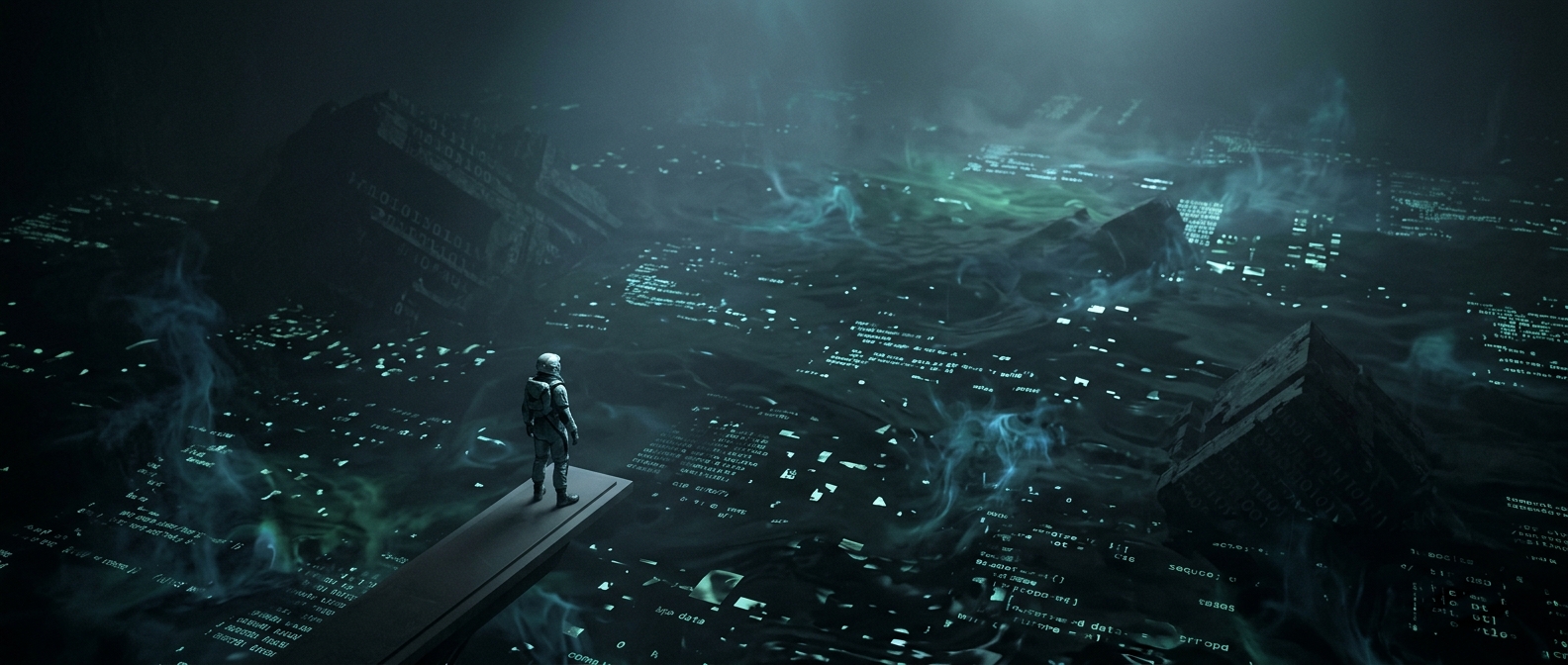 A data lake is a swamp of raw files