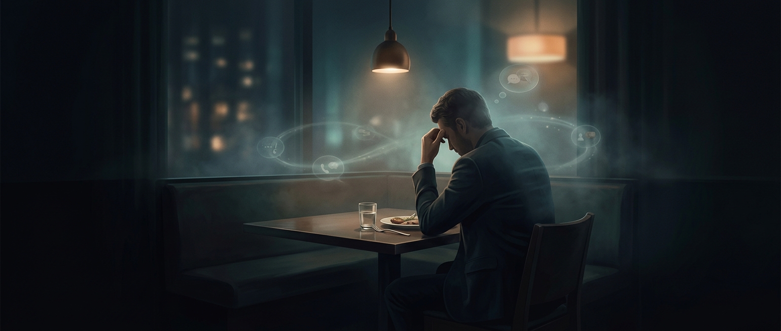 Why 'you too' slips out at the worst moment