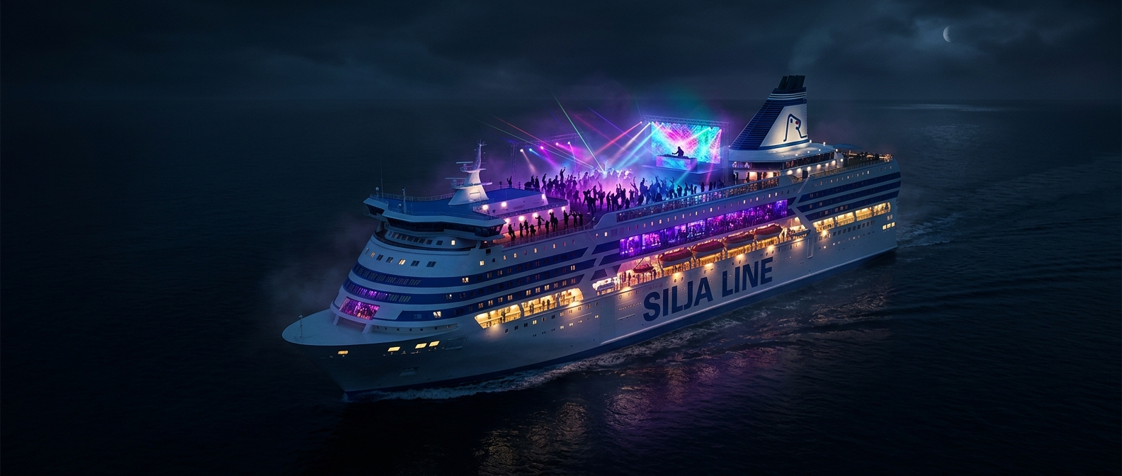 Почему паромы Silja Line похожи на плавучие ночные клубы