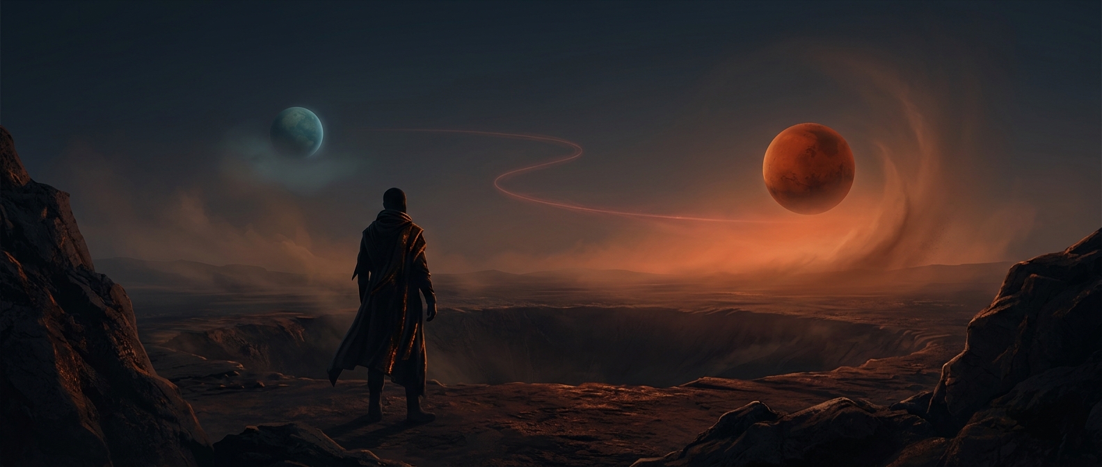 Mars takes nearly two Earth years to orbit the sun making its aggressive transits last significantly longer