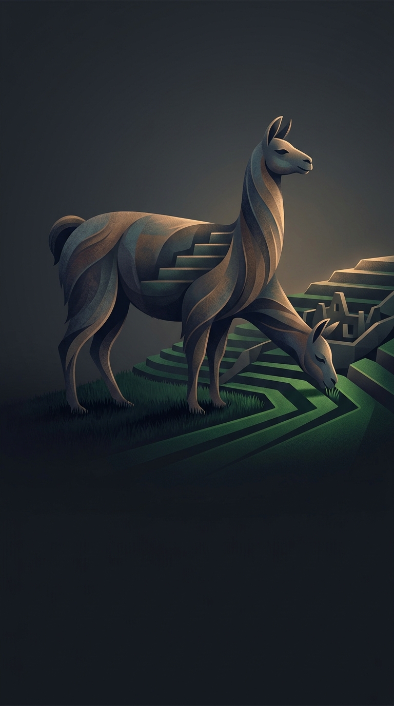 Peruvian authorities employ a resident herd of llamas to act as natural lawnmowers for the historic ruins of Machu Picchu.
